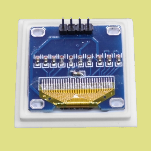 128x64 OLED ssd1306 white bezel with OLED