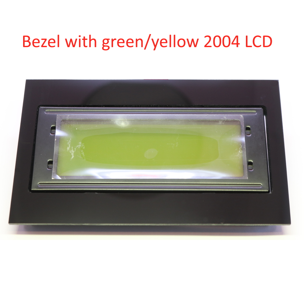 A Bezels with display for a 2004 LCD display