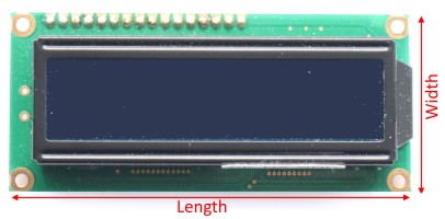 1602 LCD display