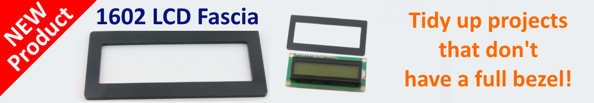 Display Bezels for Arduino, PI, other electronic projects