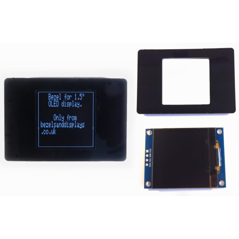 Display Bezels for Arduino, PI, other electronic projects