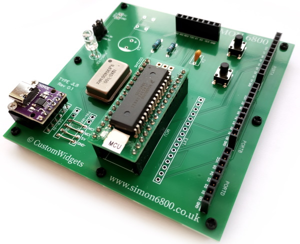 SiMON6800 project KIT